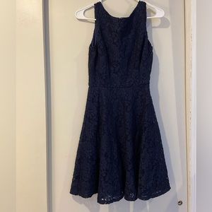 Navy Lace Dress